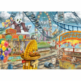 Puzzle exit kids V zábavnom parku 368 ks