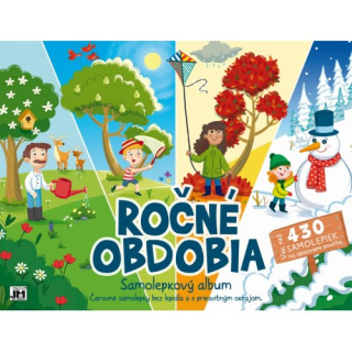 Ročné obdobia - samolepkový zošit