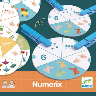 Numerix - počítanie do 10 so štipcami