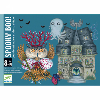 Spooky boo - kartová strategická pamäťová hra