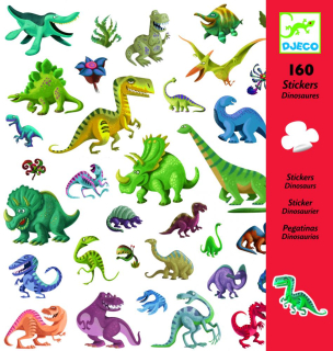 Samolepky Dinosaury 160 ks