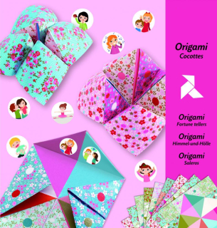 Origami Nebo, peklo, raj pre dievčatá